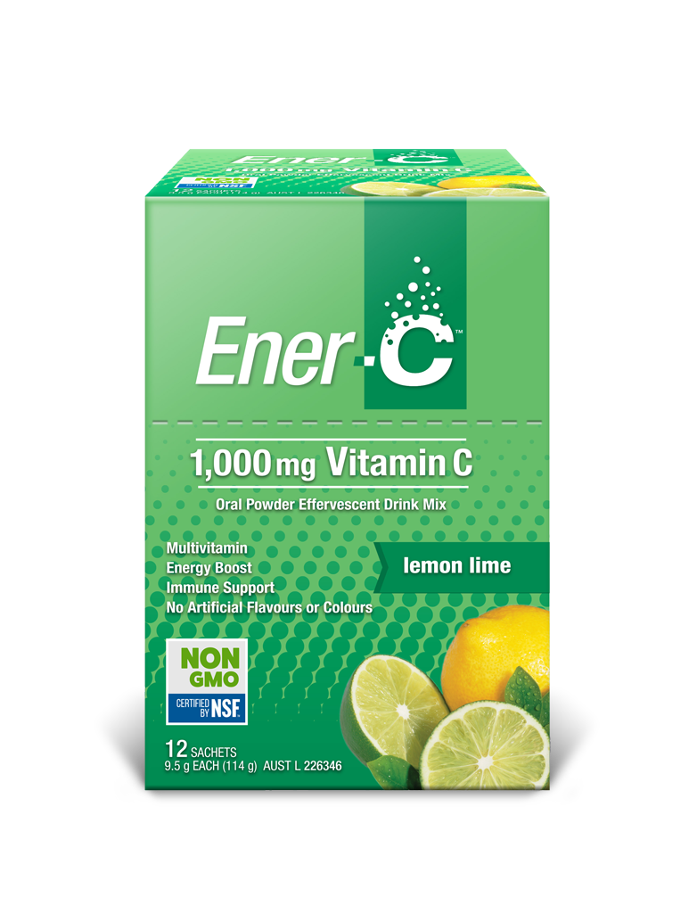 Ener-C Lemon Lime Packaging