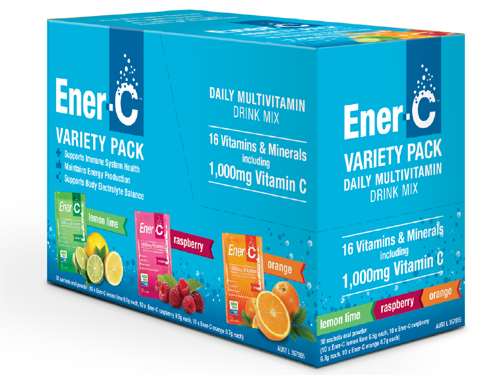 Ener-C Variety Pack Packaging